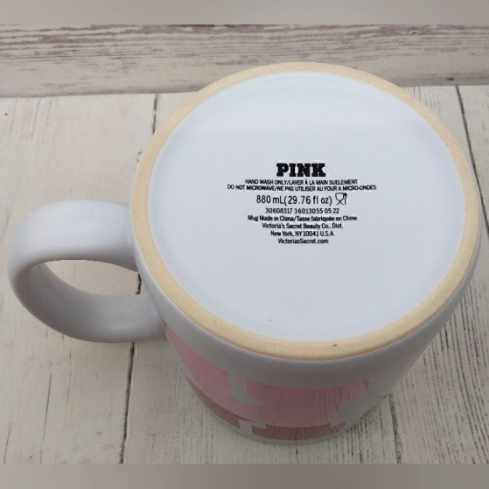 Pink Victoria's Secret Large Mug New! Kitchen - Picture 8 of 9